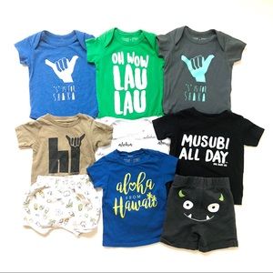 Aloha Spirit Baby Clothes 3-12m